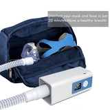 FREYAT® CPAP CLEANER AND SANITIZER-OZONE PORTABLE TRAVEL DISINFECTOR MACHINE WITH LED DISPLAY
